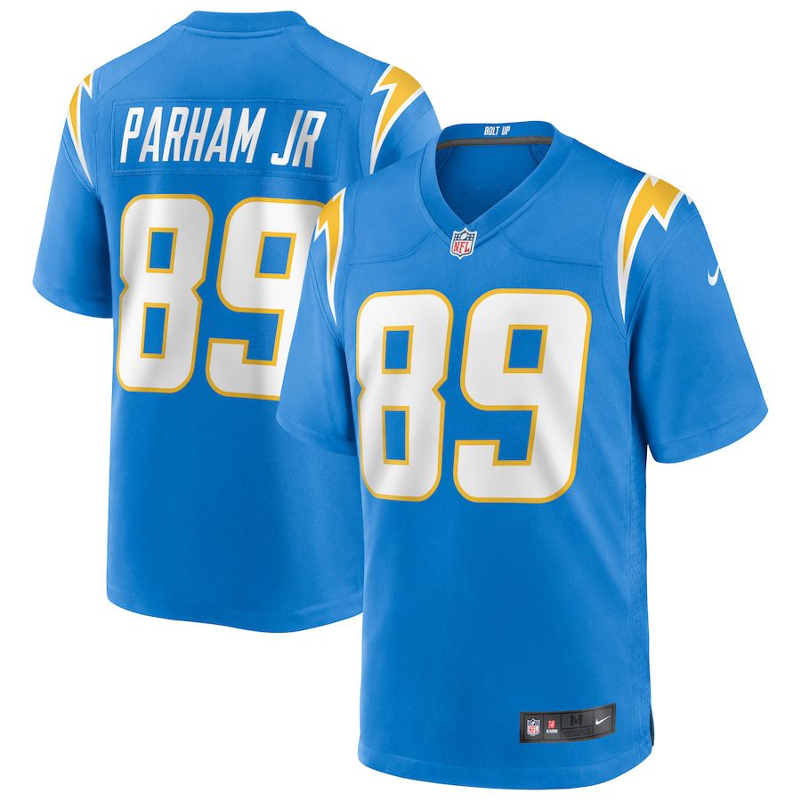 Men Los Angeles Chargers #89 Donald Parham Jr Nike Powder Blue Game NFL Jersey->los angeles chargers->NFL Jersey